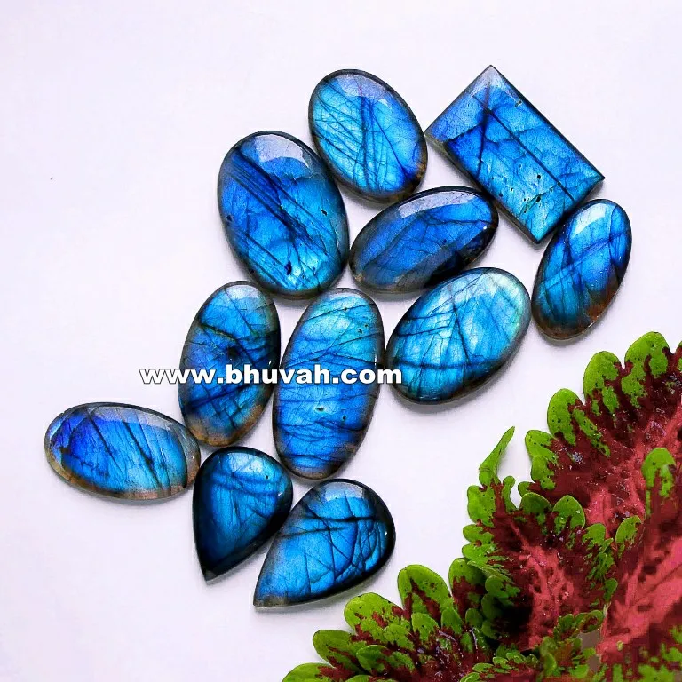 Top Assorted Quality Wholesale Price Bulk Lot on Sale Blue Fire Gemstone Cabochon Stone Labradorite