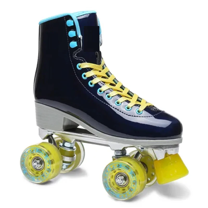 Quad roller skates with PU wheels