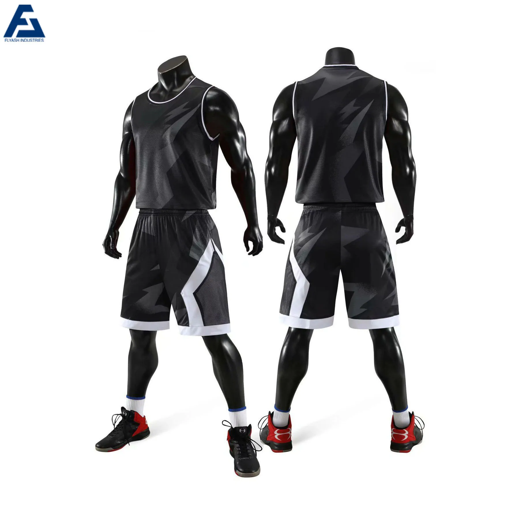 wholesale customized team sports wear custom basketball uniform set basketball jerseys basketball shorts for adults