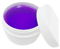 USA Wholesale Edge Braid Locs gel Purple color Lavender strong hold with Argan oil Vitamins for Afro-texture Curly coarse hair