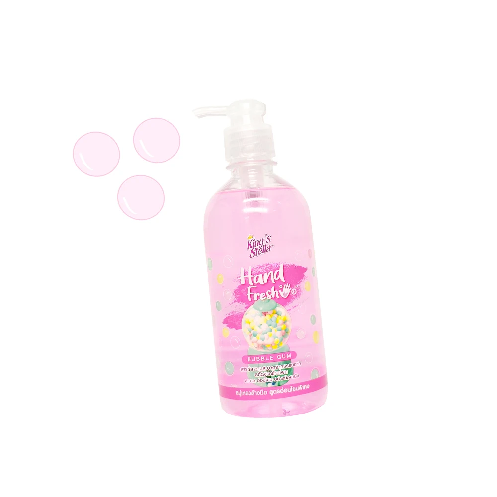 Premium Quality of Hand Fresh Extra Mild Liquid Soap 450 ml. Peach Scented from Thailand