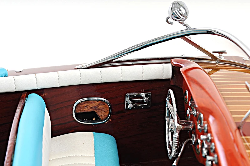 
Handmade wooden model ship Riva Triton Painted Large (L90) 