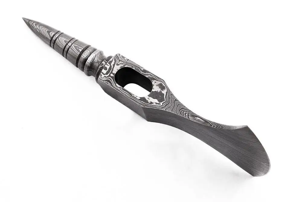 Режущая кромка топора из дамасской стали ручной работы, общая ширина 5,0 Дюйма, 10 дюймов
