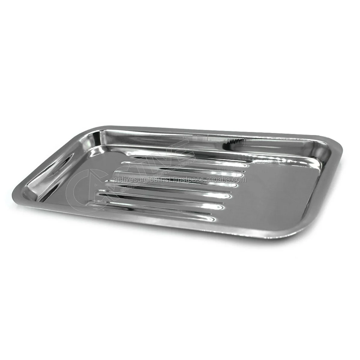 Medical Dental Instruments Scaler Tray SCALER TRAY Curettes explorers Mirrors Scalers Tray for 7pcs Tools 20 x 11cm Stainless CE