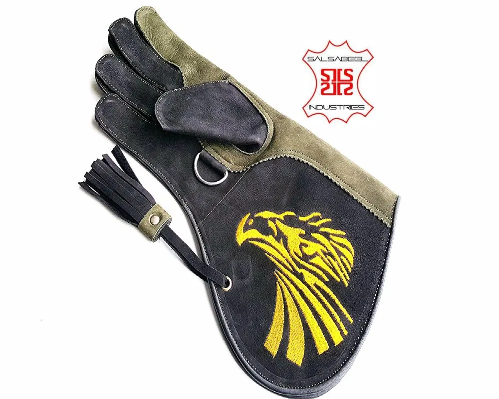 
2020 Fashionable Business Genuine Leather Best Quality Falcon Gloves 