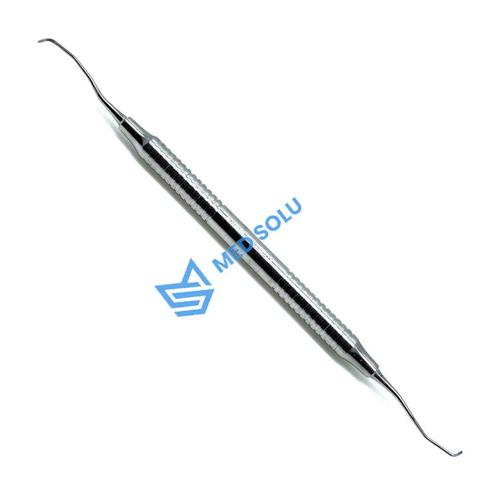  Полый ручной зубной скалярный двухсторонний инструмент для ухода за зубами скалер