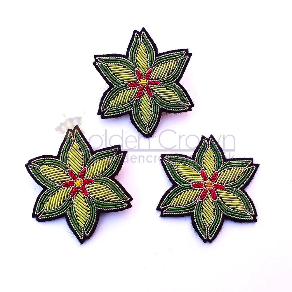 Оптовая продажа, новый дизайн, модная брошь-слитка с ручной вышивкой