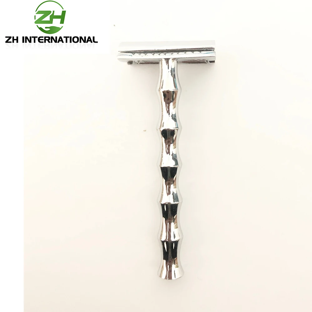 Export Quality Best Selling Double Edge Safety Razor Barber Stainless Steel Edge Customized Box Logo