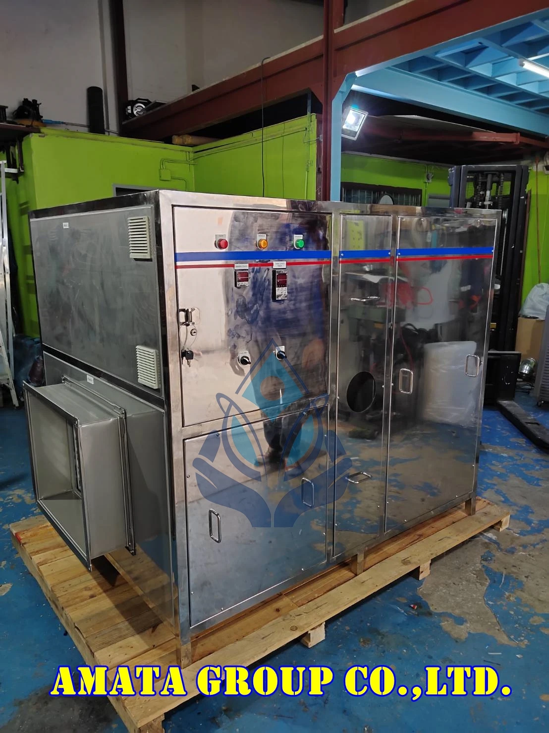 Silica Gel Rotor Electric Power Source Warranty 1 Year Dehumidifier EST- 2300 Export From Thailand