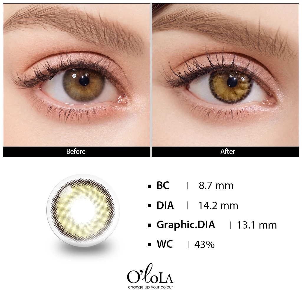 High quality korea contact lens