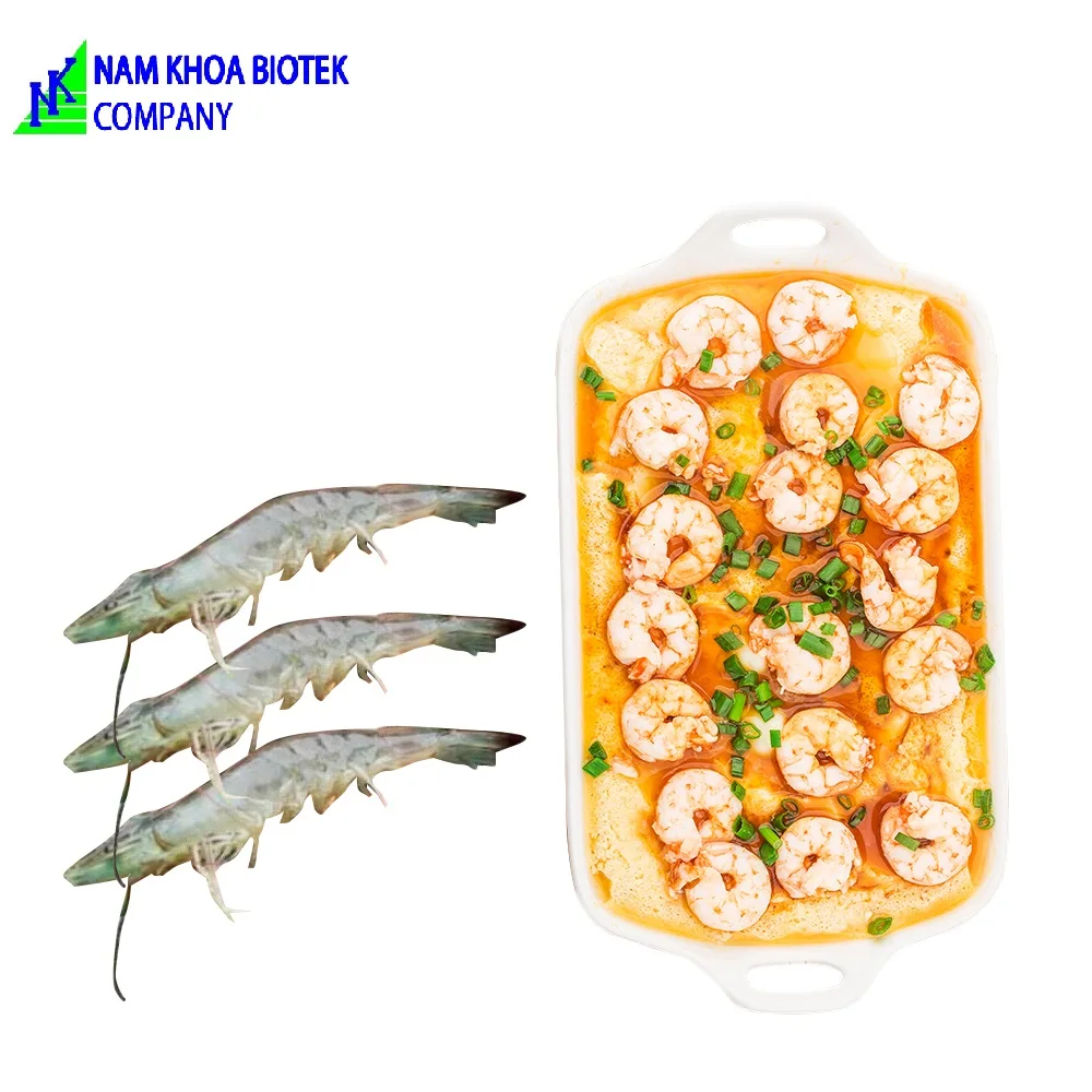 Seafood Frozen Vietnam Export Freezing White Shrimp, Shell  With Shelf Life 24 Months