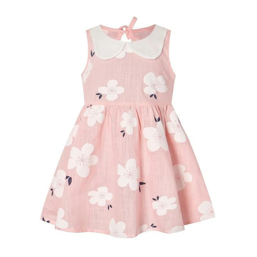 Export Oriented New Design Polyester & Cotton Best Selling Wholesale Price High Quality Girls Dresses From Bangladesh