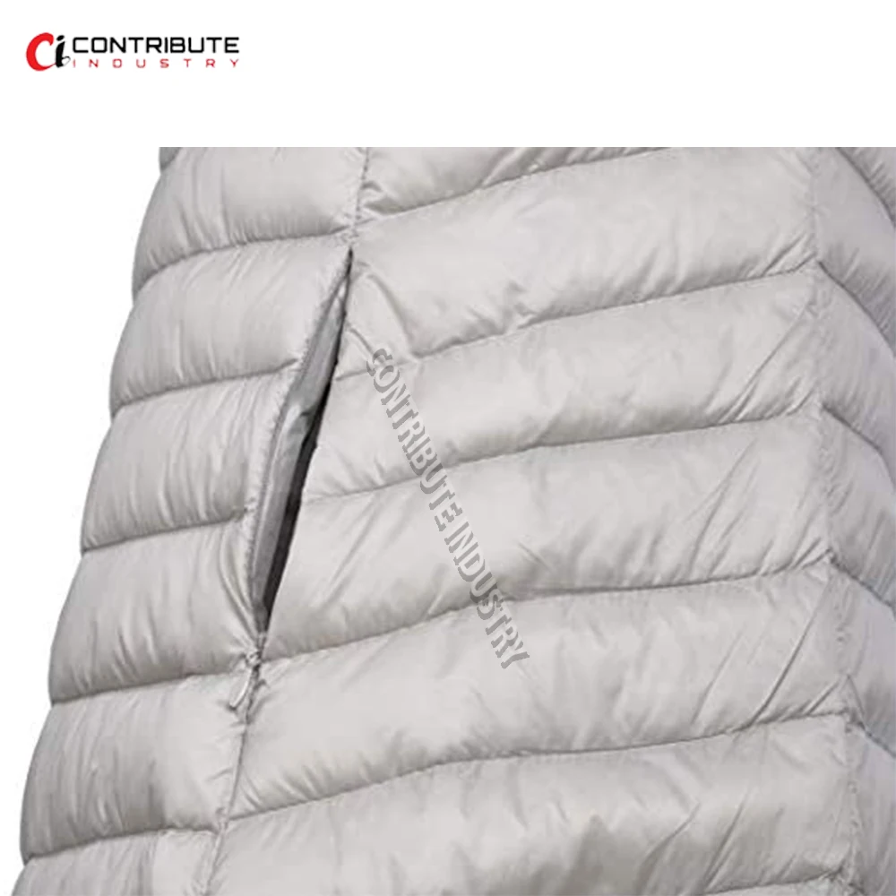 Женский зимний ветрозащитный пуховик жилет блестящий длинный пуховой для дам