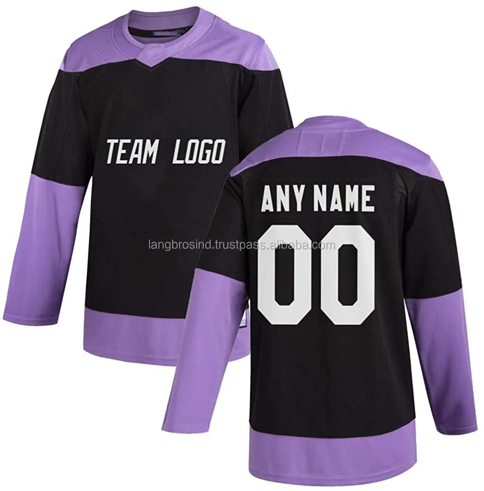 
Personalized Custom Sublimation Practice high quality ice hockey jerseys 
