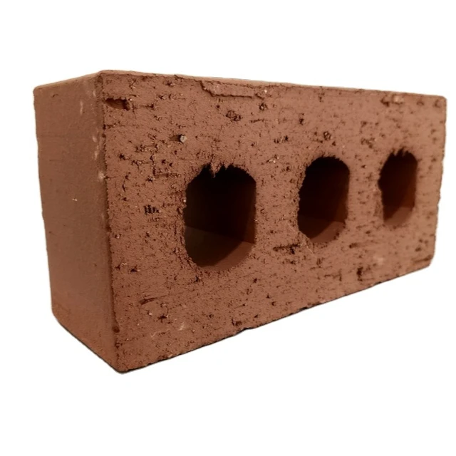 Глиняный кирпич хорошего качества с 3 отверстиями