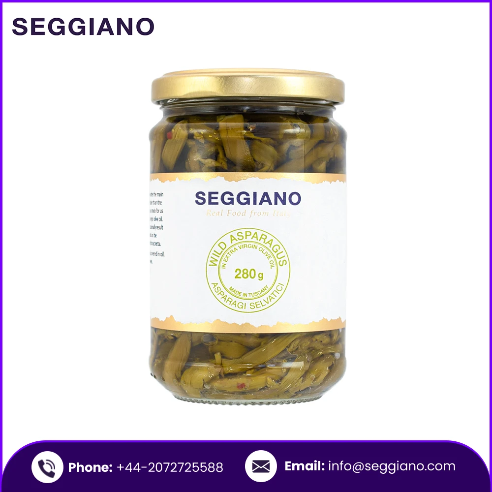 Wholesale Price New Available Fresh Seggiano Wild Asparagus 280g