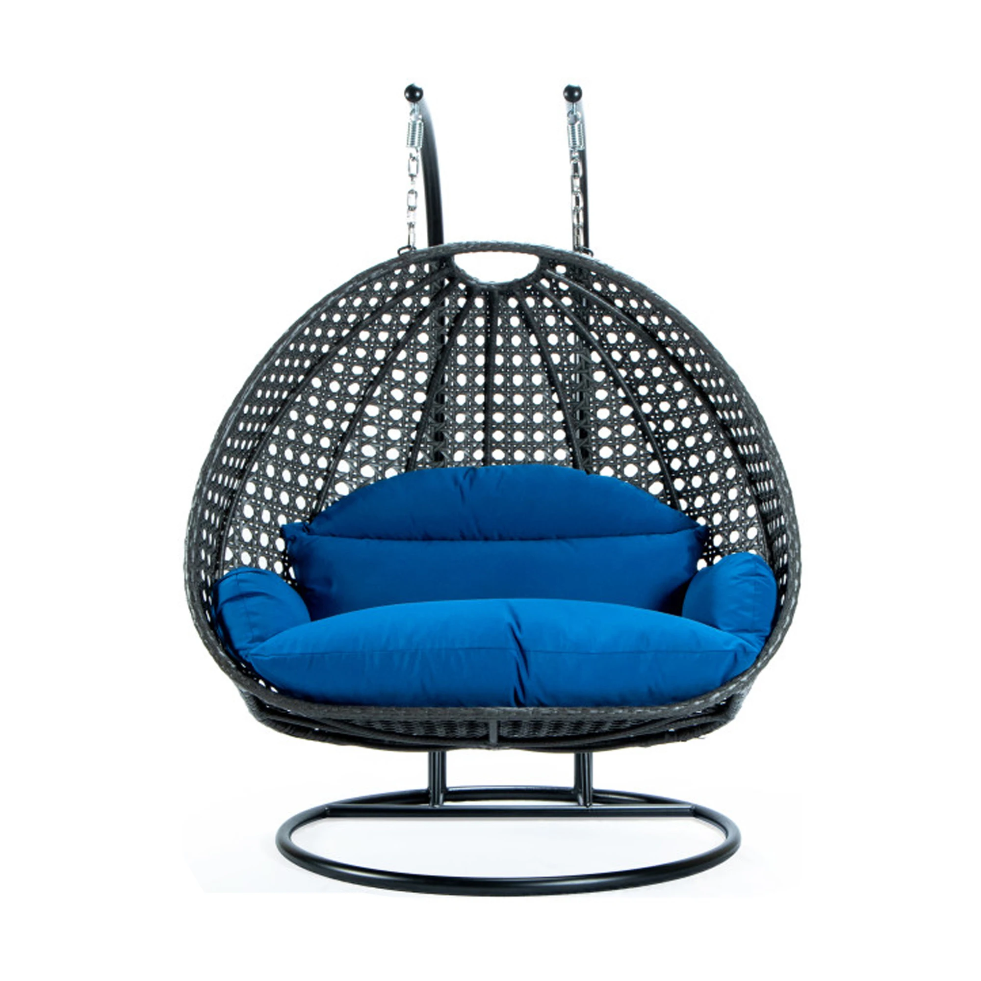 swings rattan wicker patio swings outdoor garden hanging egg chair powder coated aluminium frame patio swing chair