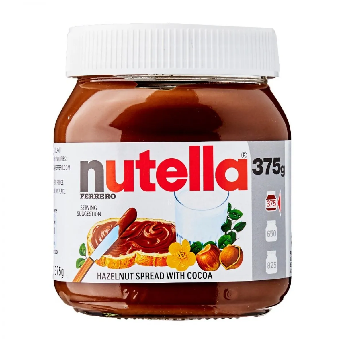 
FOR NUTELLA CHOCOLATE 750gr 