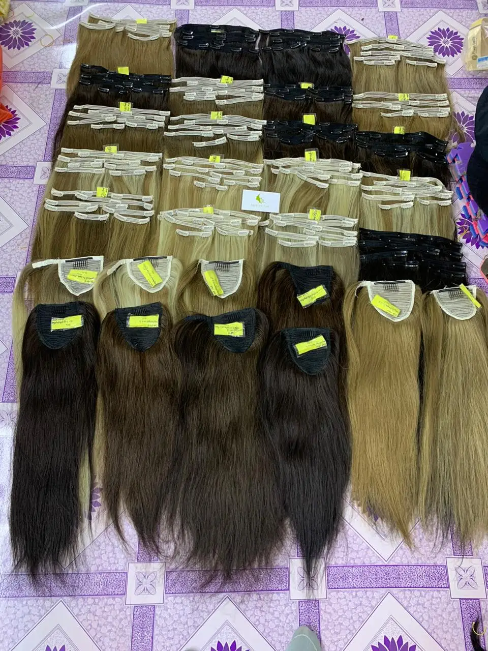 HOT SALE  Extension Ponytail Vietnam Silky Straight Hair Extension Vietnamese Hair High Quality Hair