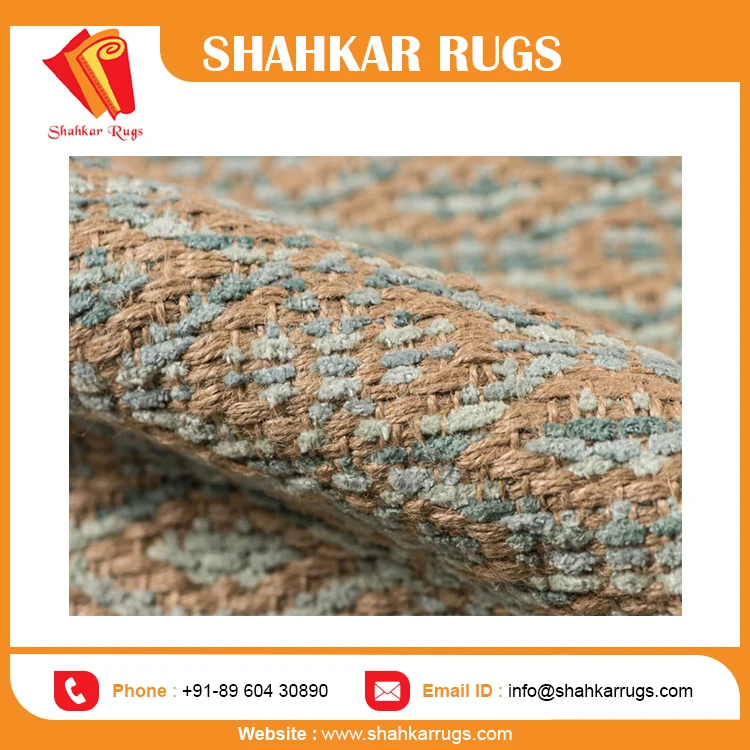Printed Rugs for Living Room Persian Carpet Flat Weave Carpet Bulk Supplier of Modern Adult Plush Rectangle Jute & Art Silk