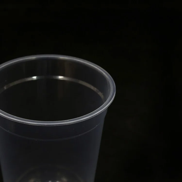 520 мл укомплектованный прозрачный PP одноразовые устойчивого напитков Bubble Tea/пластиковые бутылки с водой чашка из Сингапура 94x128mm