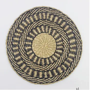 New Collection Sustainable Seagrass Wicker Placemats Wicker Dining Table Mat Made In Vietnam