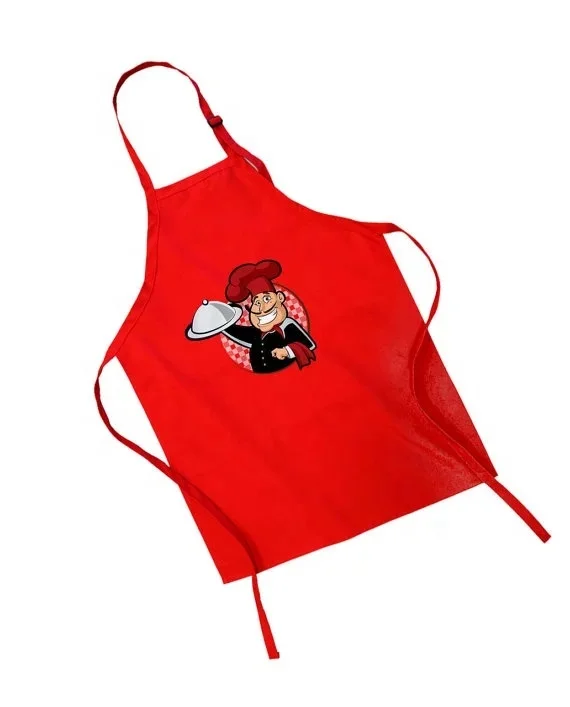 Hight Quality Restaurant Chef Aprons  Kitchen Bib Apron    Bar Promotional Aprons