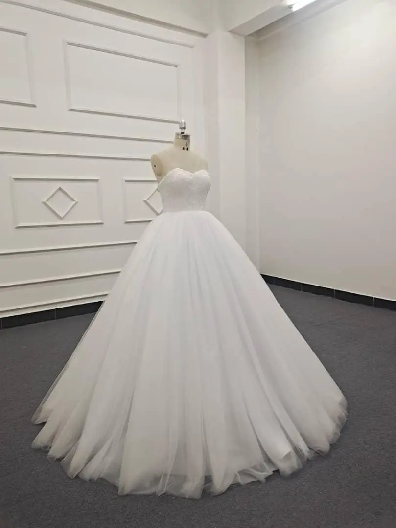 Eslieb ball gown crystal sweetheart neckline wedding dresses 2022 wedding dress china