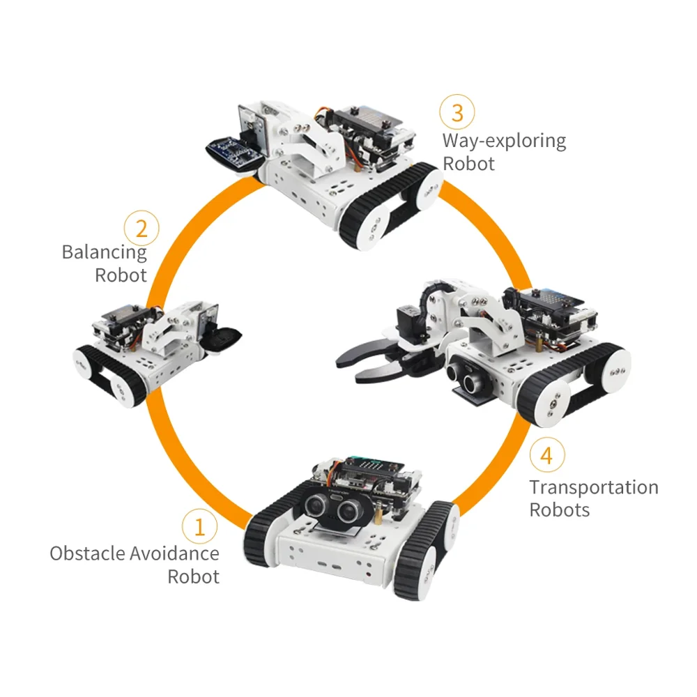 Best Seller Hiwonder Qtruck microbit Car Robots Graphical Learning Code Wholesaler Price