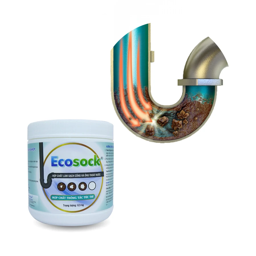 VietNam Supplier - Quickly Remover Drainage Clog - EcoSock - 500 Gram