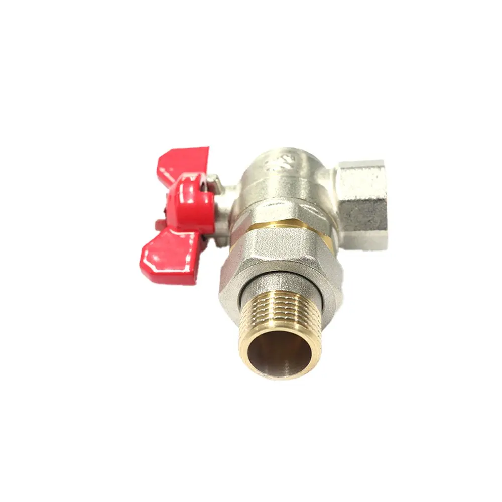 Vietnam valve factory brass ball valve forged body pressure PN10 bar PN16 bar lockable handle high quality