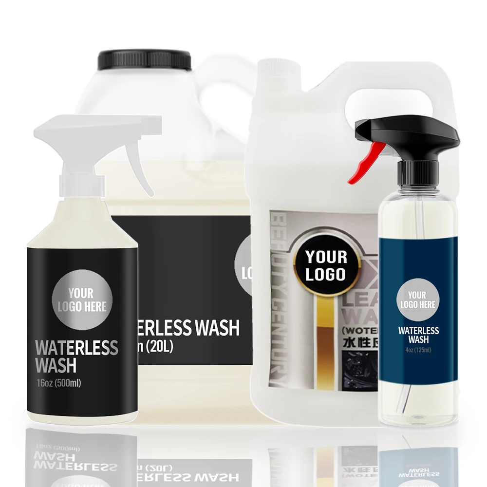 
Eco Friendly 1 Gallon Waterless Car Wash and Wax 2 in 1 Formula Ready to Use Green Earth Technology Clean Away Dirt No Water 