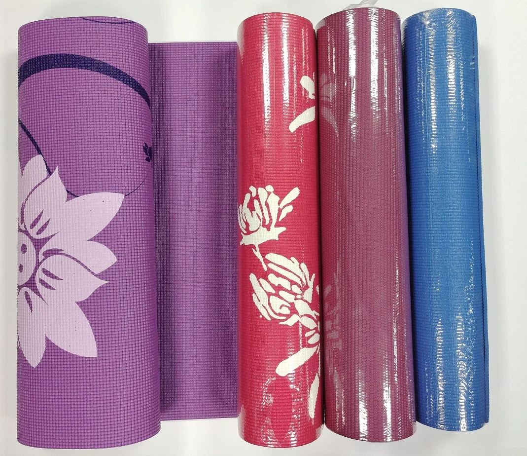 Best Selling Recyclable PVC Free Anti Slip Durable Yoga Mat Good for Yoga, Pilates and workout