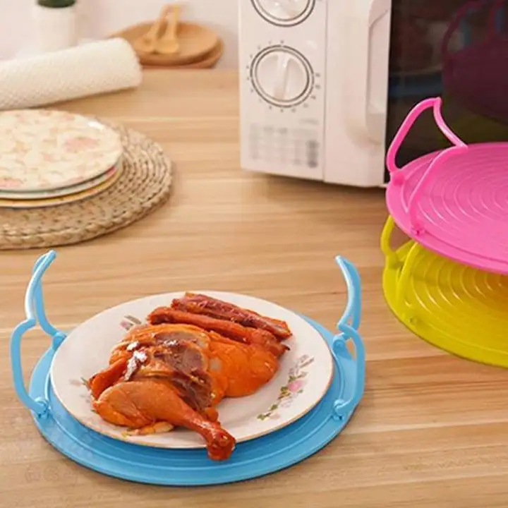 Multifunctional Plastic Microwave Heating Layered Steaming Tray Holder