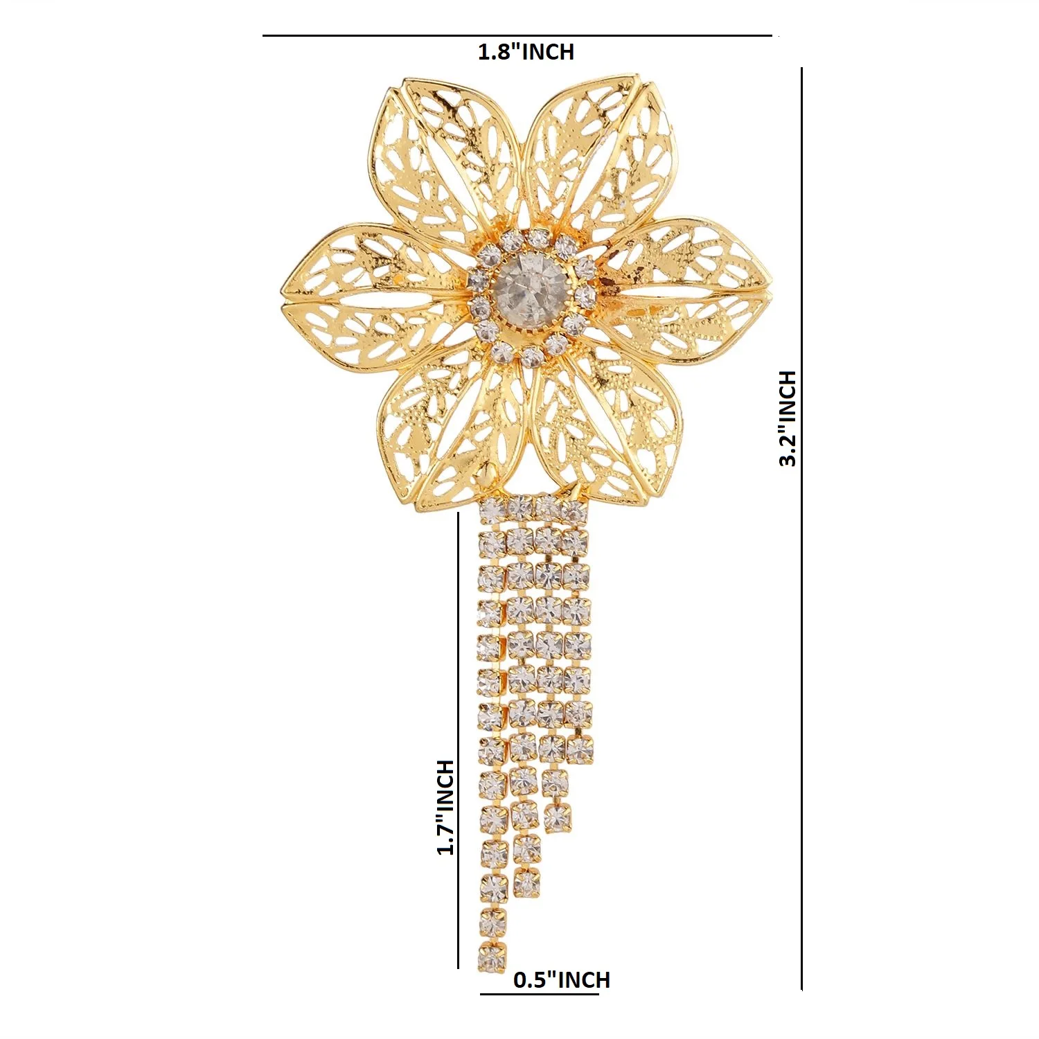  Брошь заколка на лацкан шпилька для костюма брошь с кристаллами стразами Цветок Свадебный аксессуар ювелирное изделие