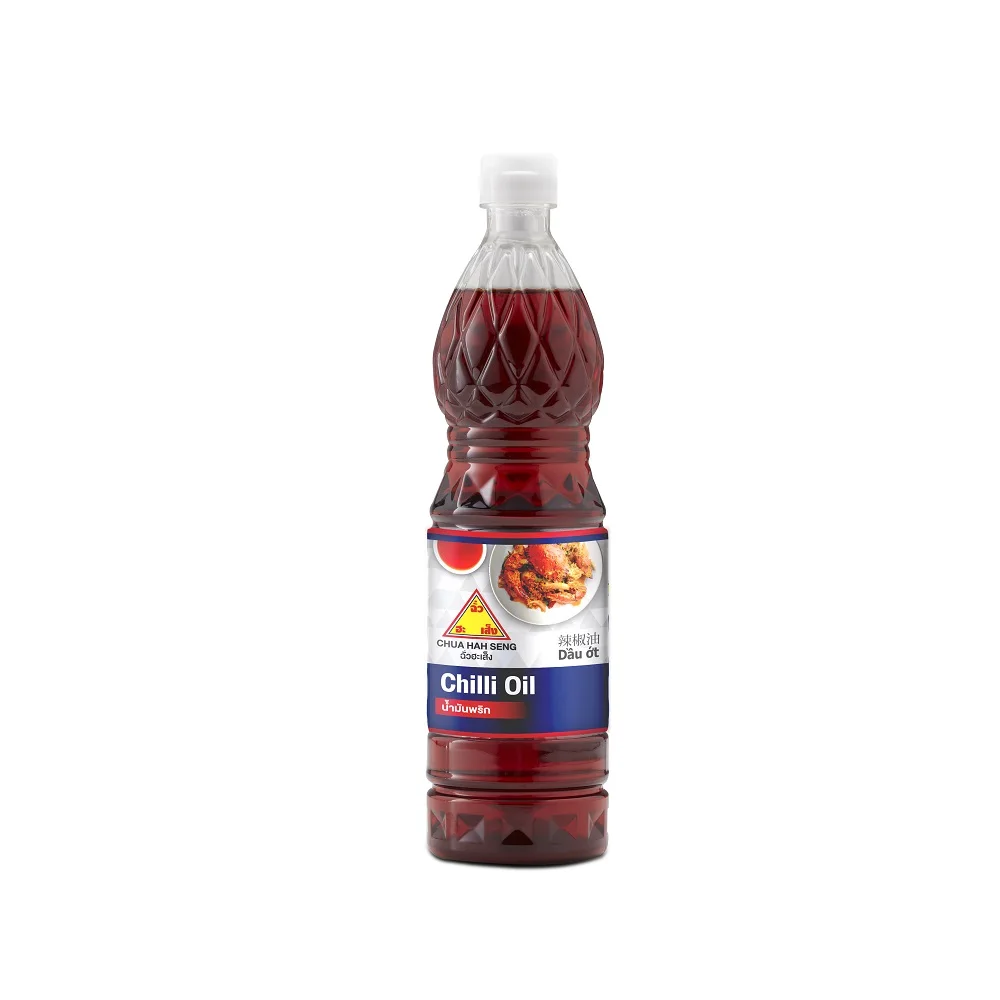 Low MOQ Chilli Oil 720ml For Seasoning and Adding Flavoring To Your Dish Tom Yum Packaging in Bottle