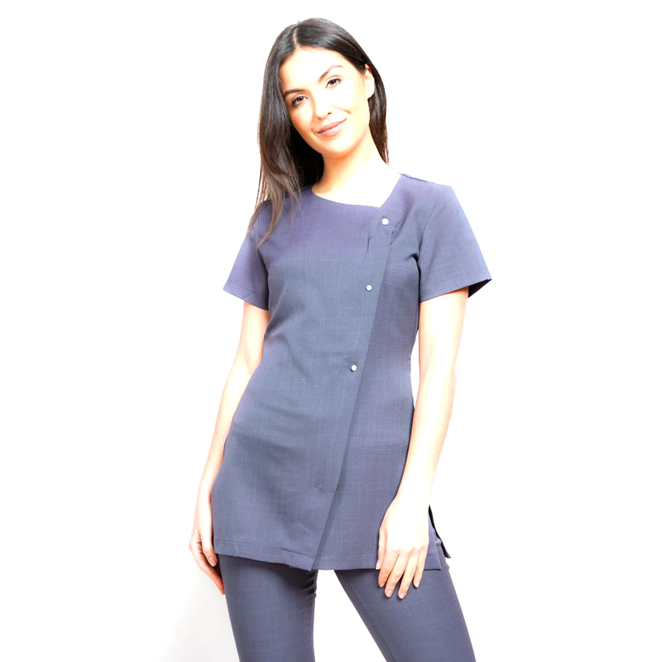 Custom Wholesale Cheap Price Soft Breathable Polyester Cotton Twill Nurses Scrubs OEM Logo Hospital Scrubs Uniform