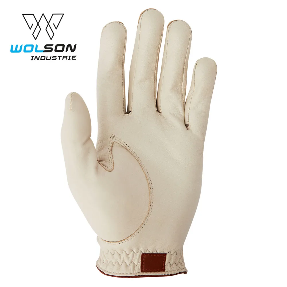 Мужские перчатки для гольфа из мягкой кожи