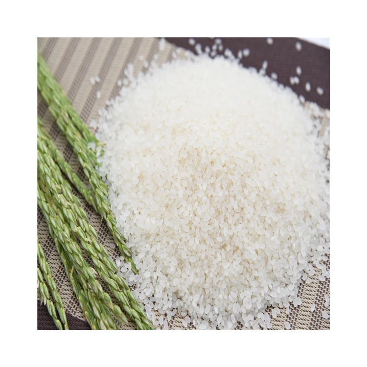 Короткозернистый рис, хорошее качество, новый урожай, мягкая текстура, сушеный стиль, Белый японский рис, 10% Сломанный