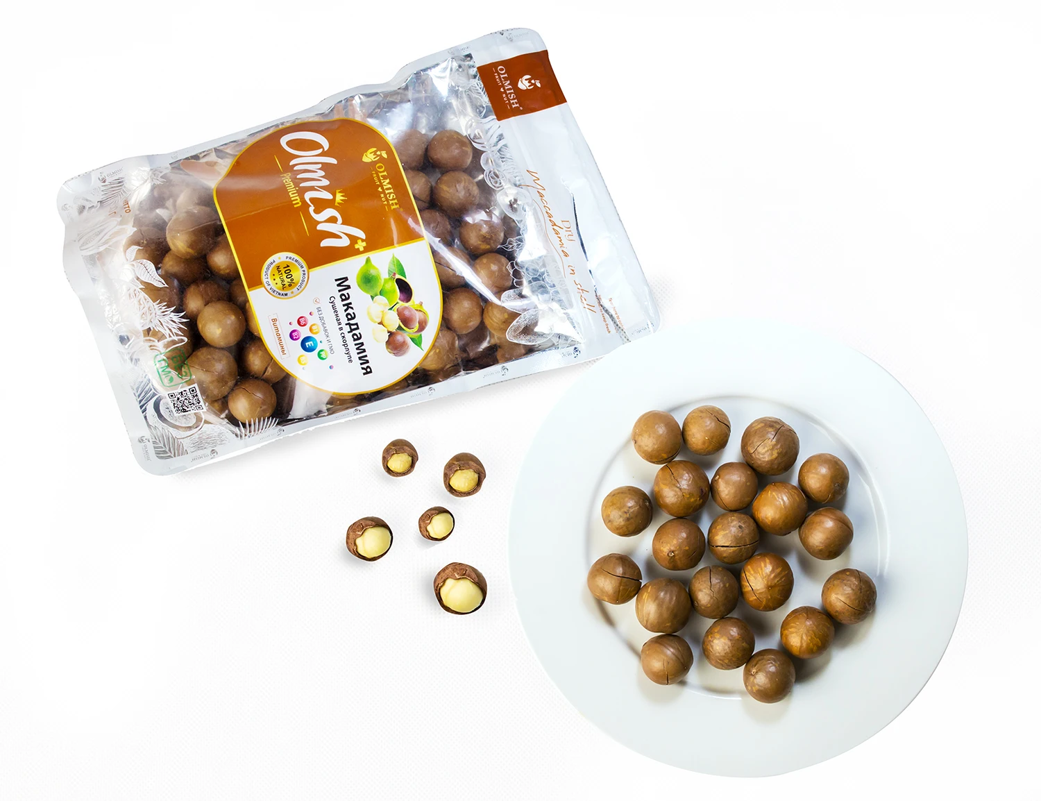 
Macadamia Nuts Raw Salted Roasted Maca Nuts Healthy Food Macadamia in Shell 