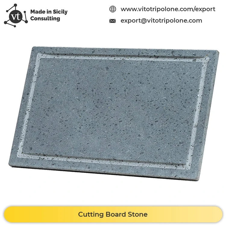 Lava Stone Kitchen Usage Rectangle Shape pizza meat oven tray made in sicily from mount Etna Lava stone basalt stone