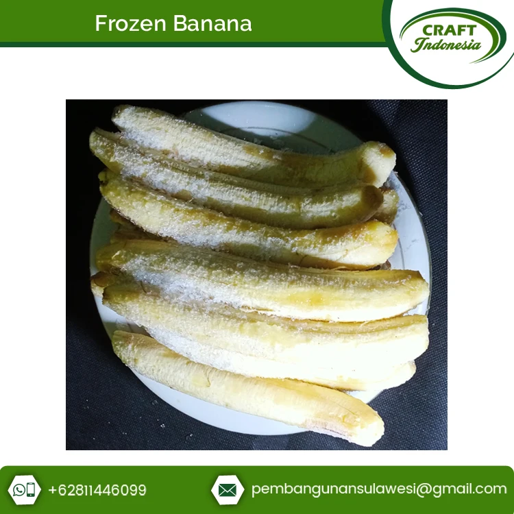 2021 Top Selling Highest Quality Whole Shape Frozen Banana