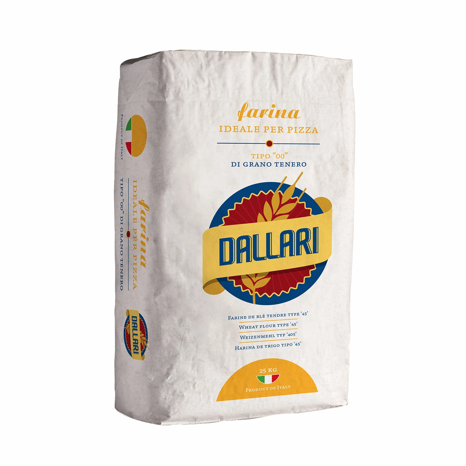 TOP QUALITY ITALIAN PROFESSIONAL SOFT WHEAT FLOUR FOR PIZZA FOR RESTAURANT AND FOOD SERVICE