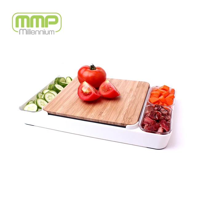 Набор разделочных досок (ПП/бамбук) с приправы миски mmp кухонные инструменты Гаджеты GRS перерабатываемые материалы аксессуары кухонные принадлежности
