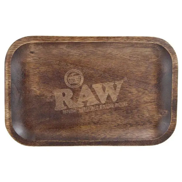 Large Size Wooden Rolling Tray With Custom Logo Made By India Art Collection