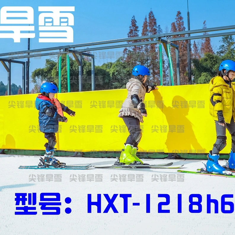 1218h6 JF dry ski needle mushroom dry ski mat us for dry slope artificial snow slope and work with dendix snowflex neveplast