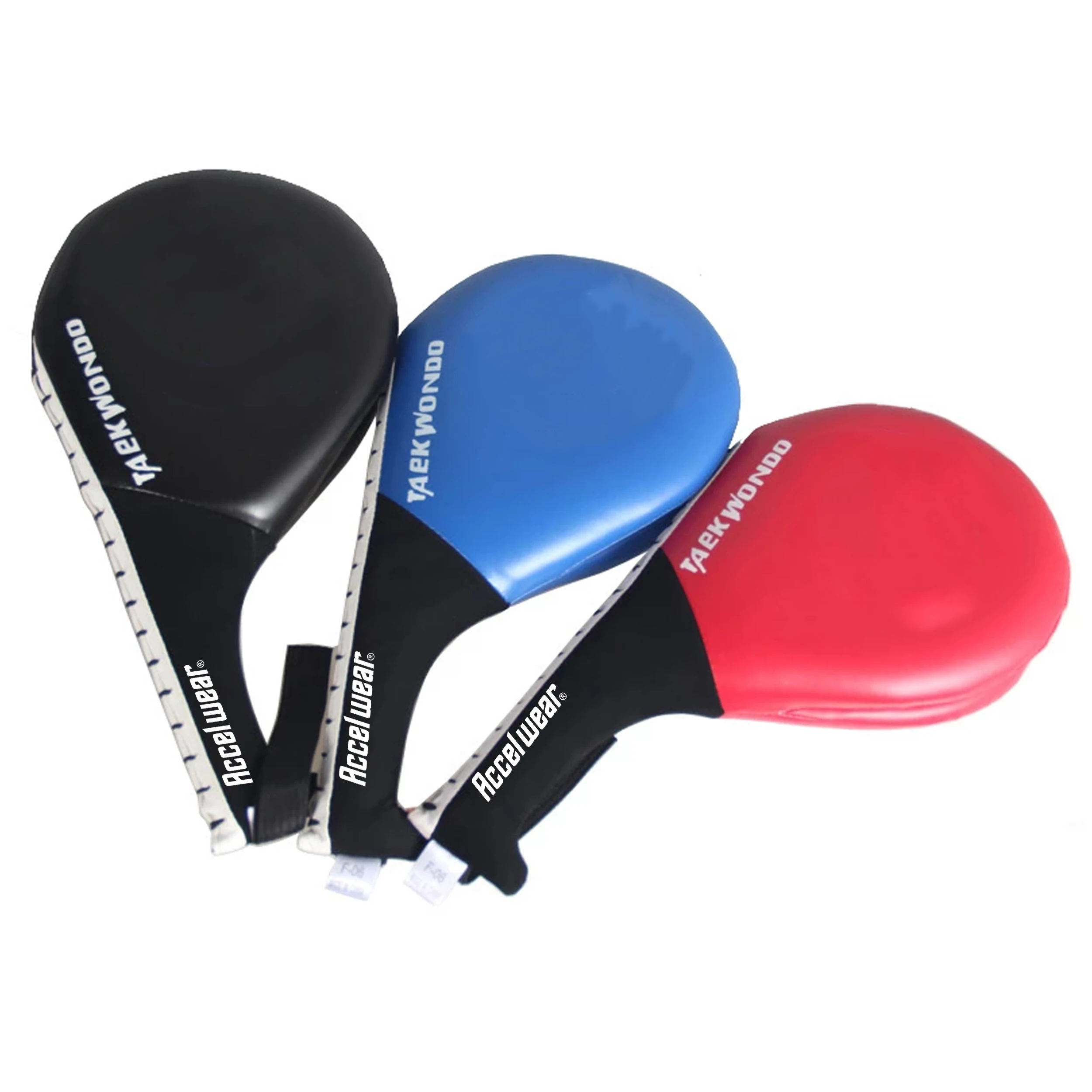 Taekwondo Double Kicking Clapper For Target Boxing Pu Leather Striking Pads Martial Arts Kicking Pads