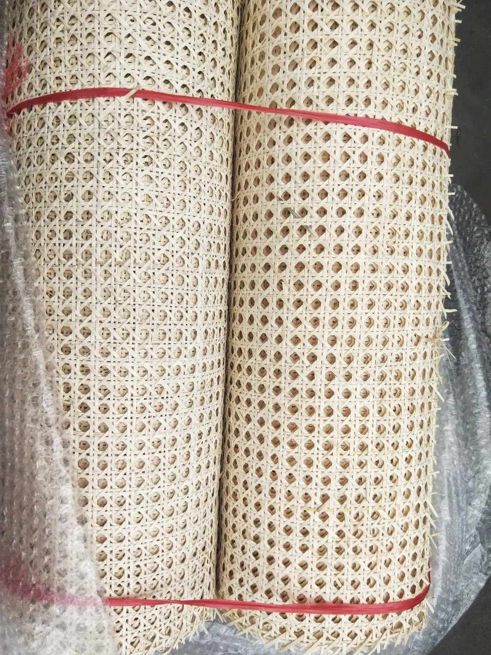 High Quality Cane Rattan Roll Webbing Mesh Quarter Natural Rattan Weave Roll(WS+84974 399 971)