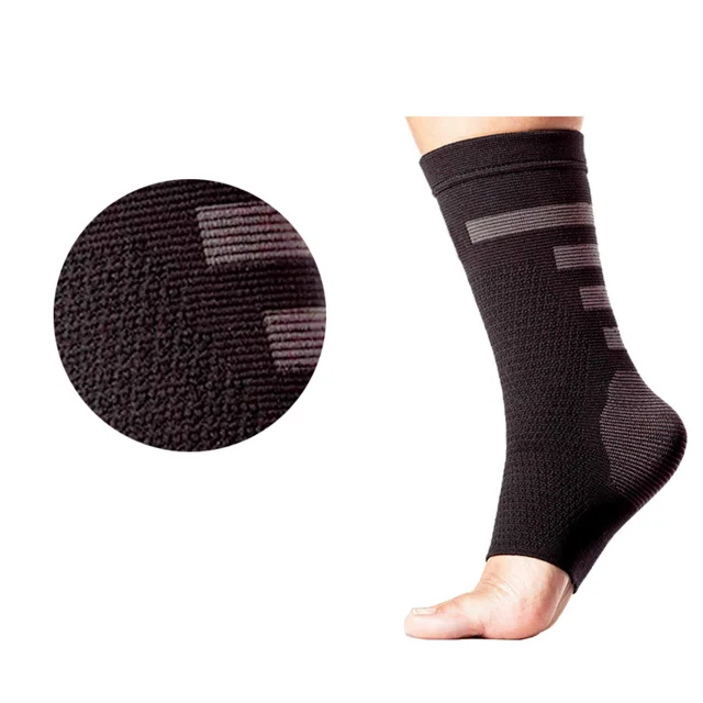 New Arrival custom Logo boxing foot ankle support brace bracket compression sleeve with adjustable straps