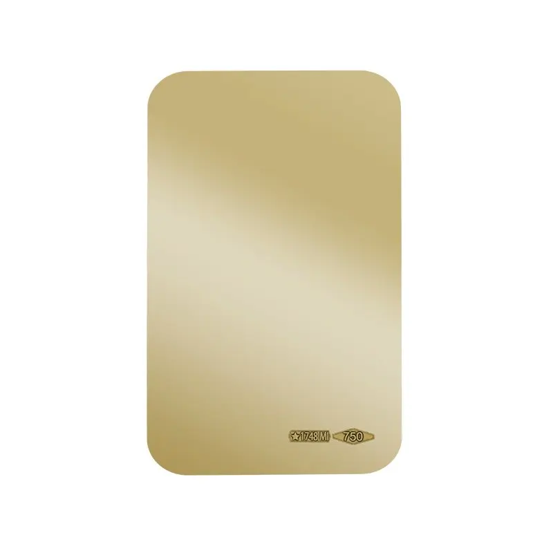 Orovilla Classic High Quality Alloy 750.5 Parts Pure 18-Karat Yellow Brass Golden Gold Ingot